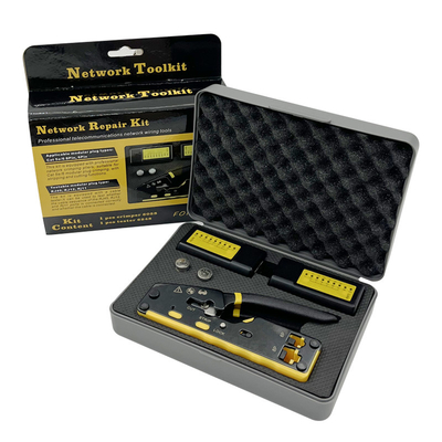 Комплект инструментов Cat7 RJ45 Cable Tester Network Wiring Tools Repair Kit Сетевой набор инструментов Cat7