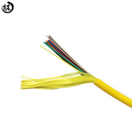 12 растяжимого кабеля оптического волокна крытых распределительного кабеля ядров износоустойчивых высоких