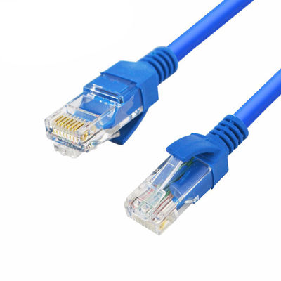 Голубой кабель гибкого провода T568B T568B Cca Utp Rj45 0.5m