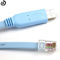 Голубой УСБ к РДЖ45 кабелю необходимое Аксесоры для Нетгеар, маршрутизатора Линксыс и переключателей