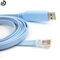 Голубой УСБ к РДЖ45 кабелю необходимое Аксесоры для Нетгеар, маршрутизатора Линксыс и переключателей