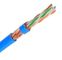 Соединитель 0.58мм пары кабеля 23АВГ сети частоты 1-250МХз УТП