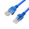 Голубой кабель гибкого провода T568B T568B Cca Utp Rj45 0.5m