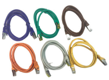 Мултиколор длина защищаемая КАТ7 ССТП ПВК сети кабеля ХДПЭ изоляции 0.5м/1м/2м/3м/5м