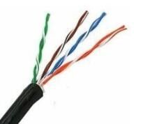 Цвет пары кабеля 4П сети частоты коротковолнового диапазона Кат5е УТП опционный