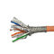 Cat7 Stp защищало 0,57 обнаженных медных кабеля сети Lan 7.0MM